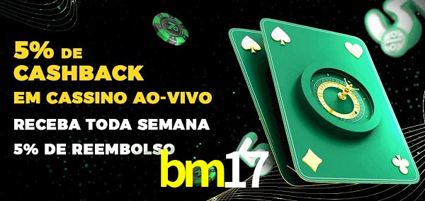 Promoções do cassino ao Vivo bm17